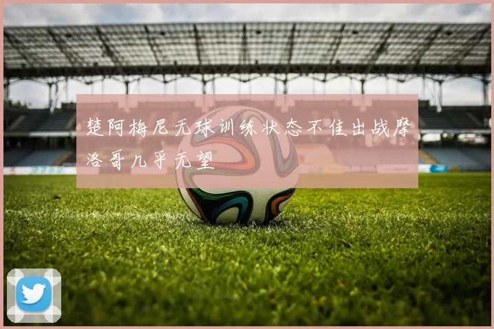 楚阿梅尼无球训练状态不佳出战摩洛哥几乎无望